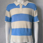 Men's colorblock shirt detail