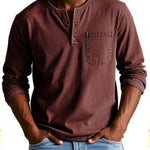 Men's long-sleeve casual top