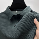 Front view of men's loose-fit T-shirt